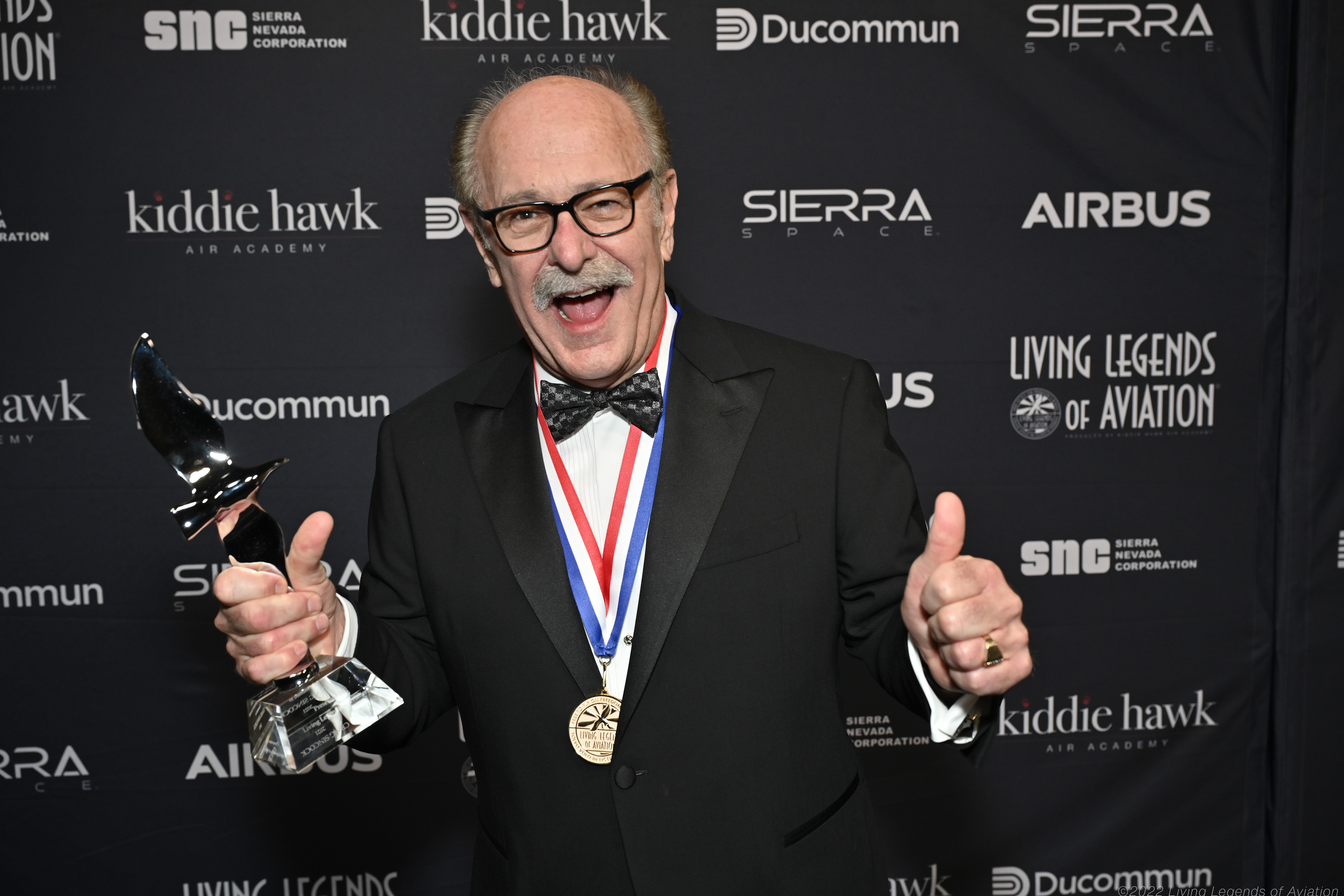 Craig Sincock Celebrates Award